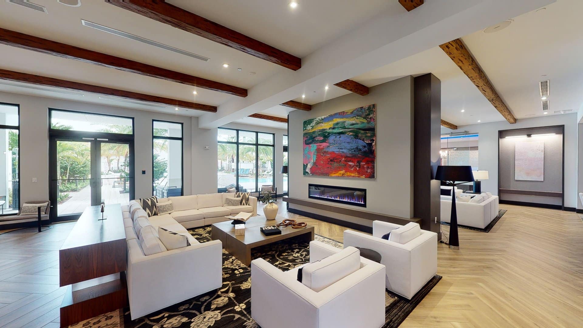 CasaMara West Palm Beach Apartments interior common area